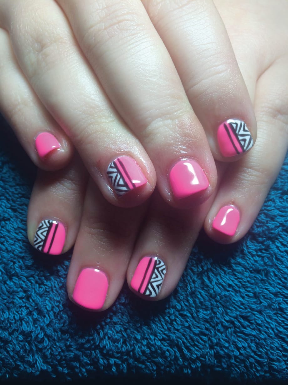 Math Is Fun: Geometric Nail Art Roundup