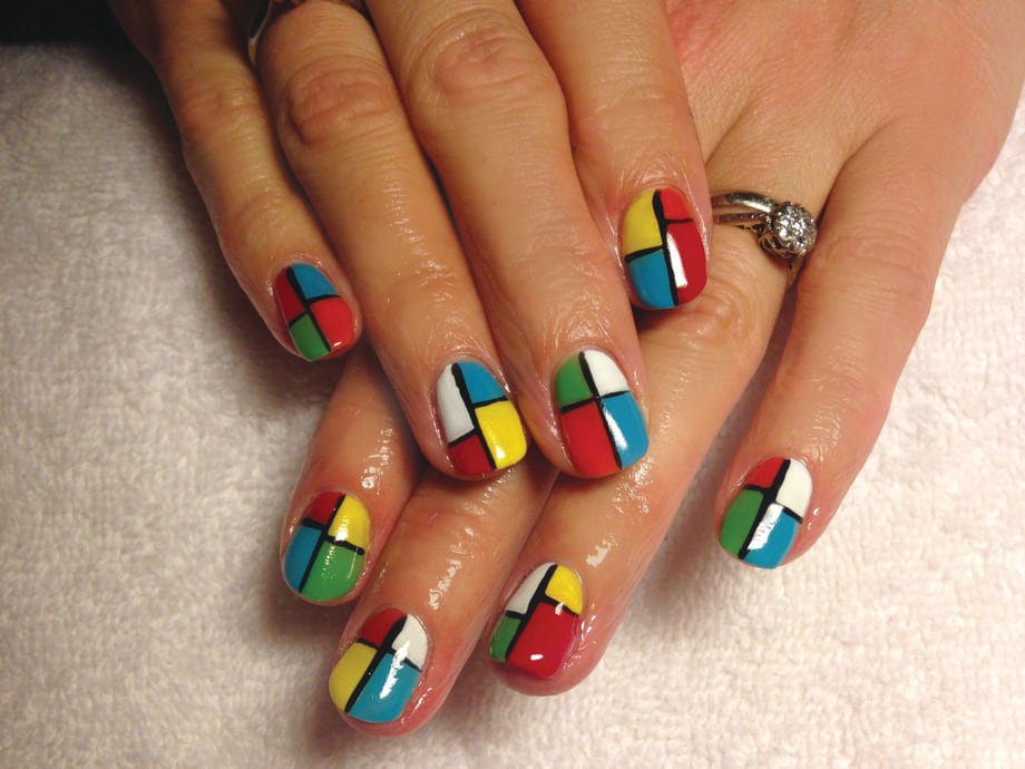 Math Is Fun: Geometric Nail Art Roundup