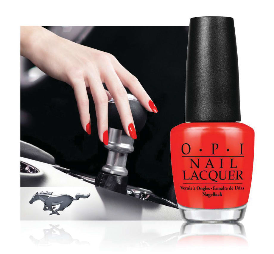 Mustang Anniversary Inspires OPI Polish Collection