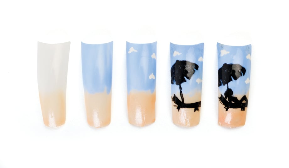 Nail Art Studio: Summer Silhouette