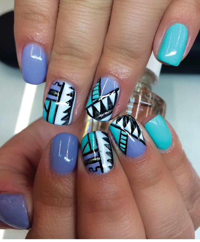 Tribal Revival: 30+ Nail Designs