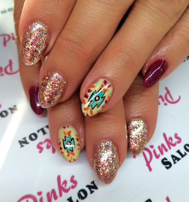 Tribal Revival: 30+ Nail Designs