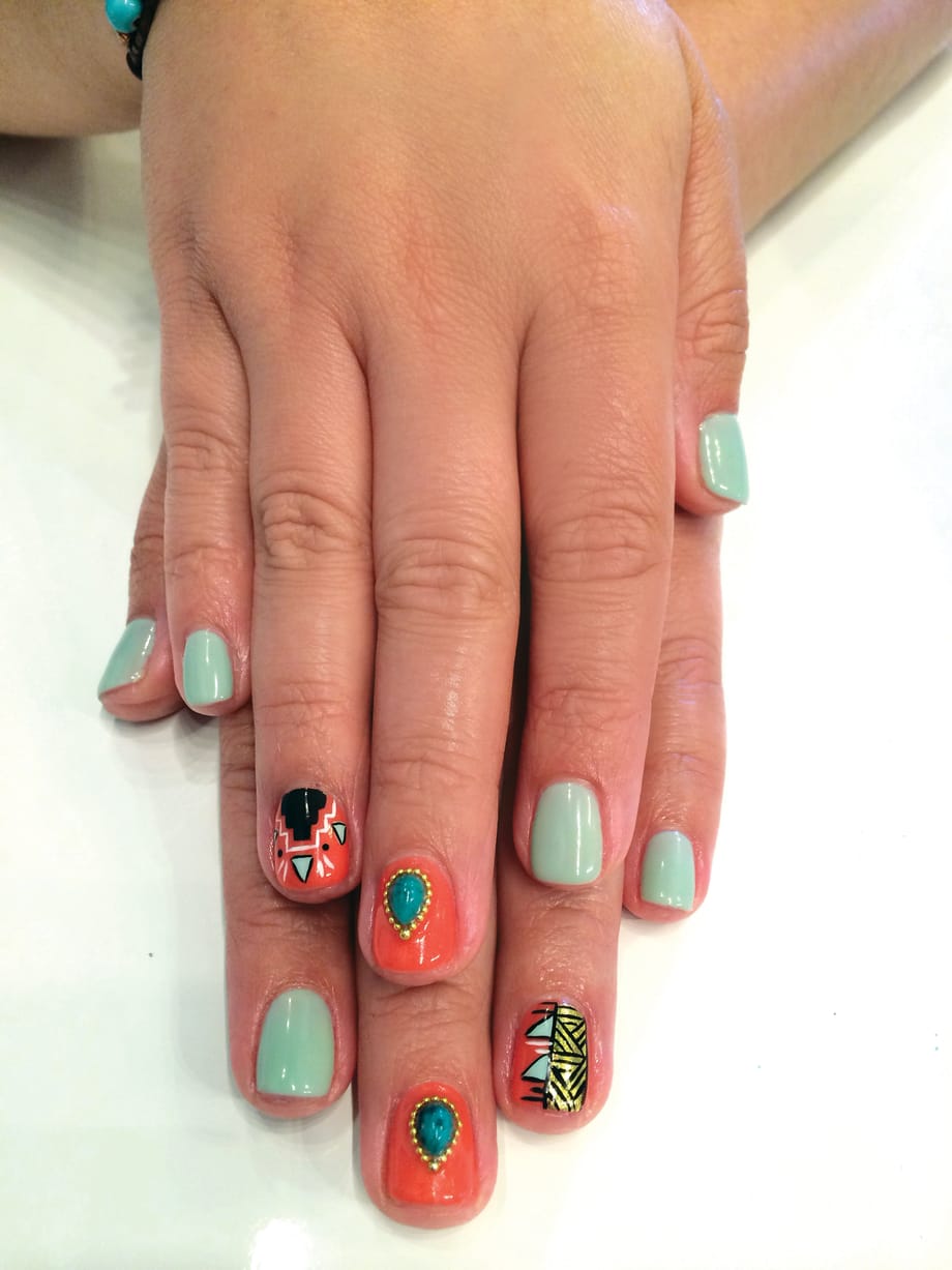 Tribal Revival: 30+ Nail Designs