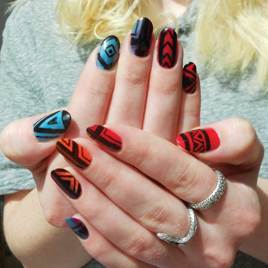 Tribal Revival: 30+ Nail Designs