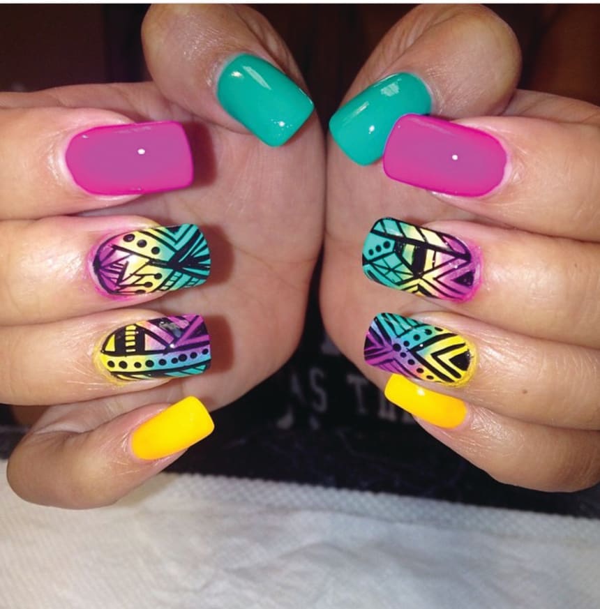 Tribal Revival: 30+ Nail Designs