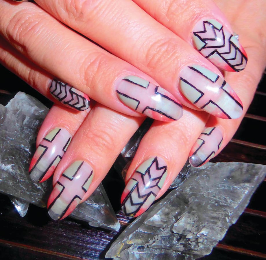 Tribal Revival: 30+ Nail Designs