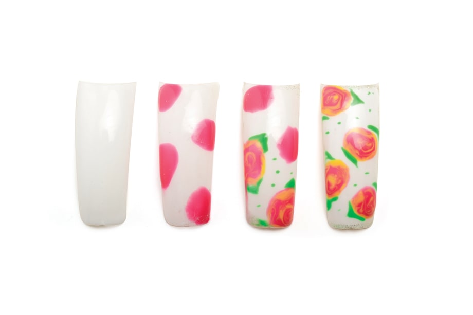 Nail Art Studio: Swirl Roses