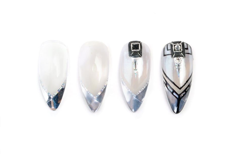 Nail Art Studio: Intergalactic Negative Space