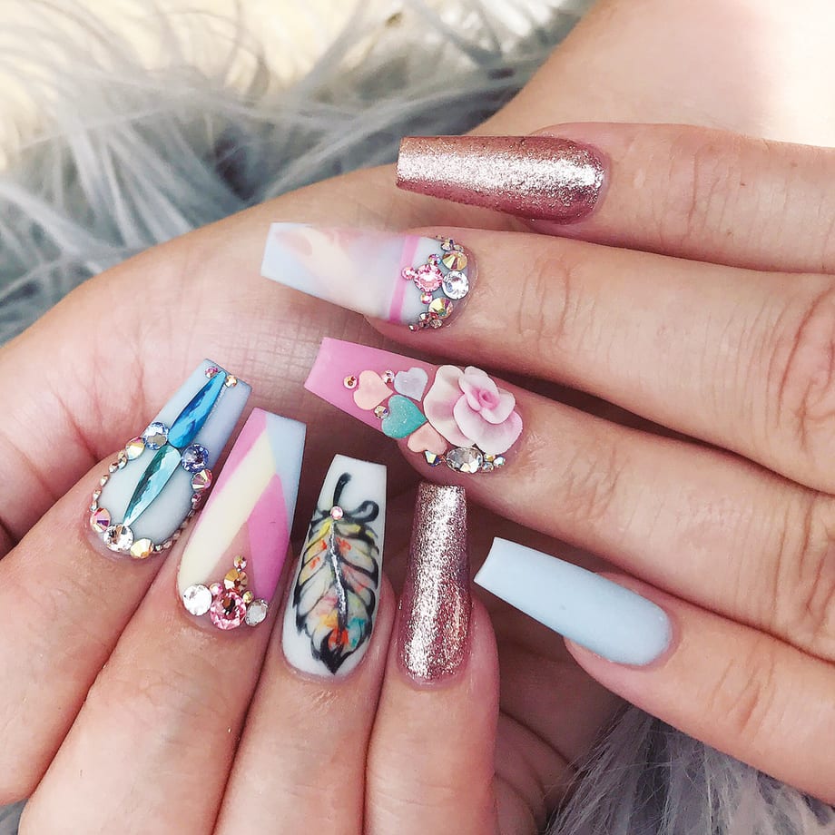 The Art of Acrylic Nail Art Designs
