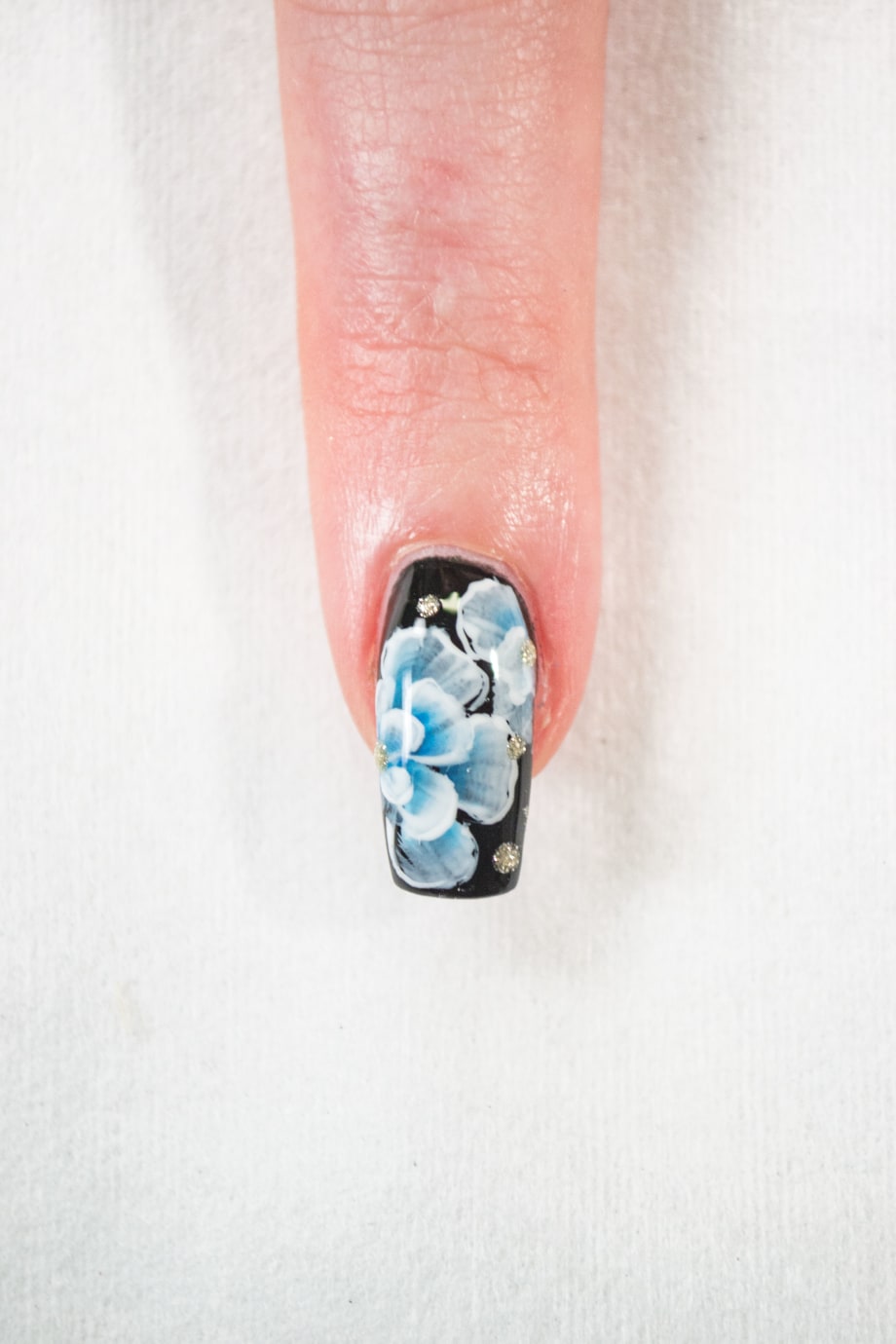 Kokoist Sculpted Gel Extension With One-Stroke Flowers Tutorial