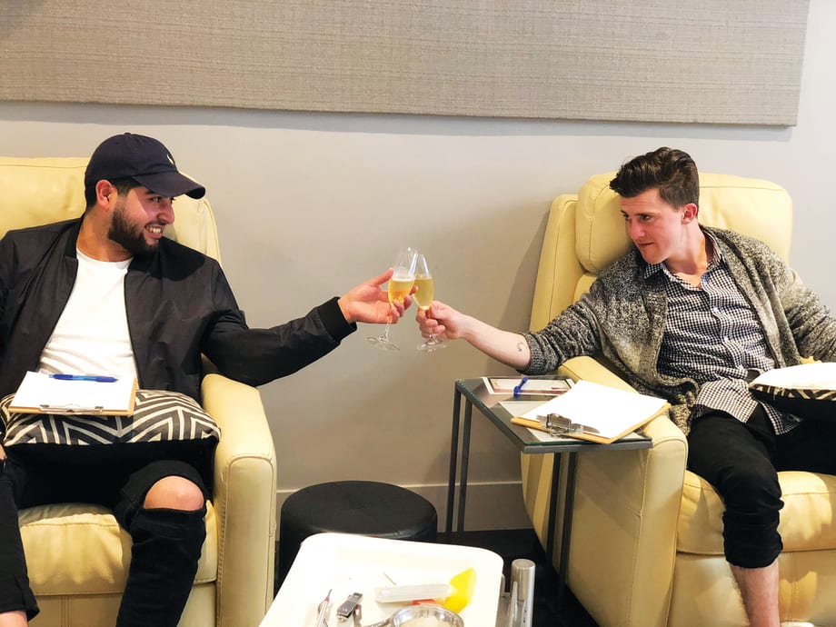 Male Manicure Virgins Hit the Salon