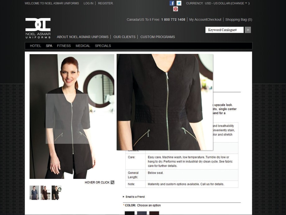 Noel Asmar Uniforms Revamps Website