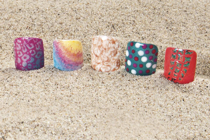 Nail Art: Toes in the Sand