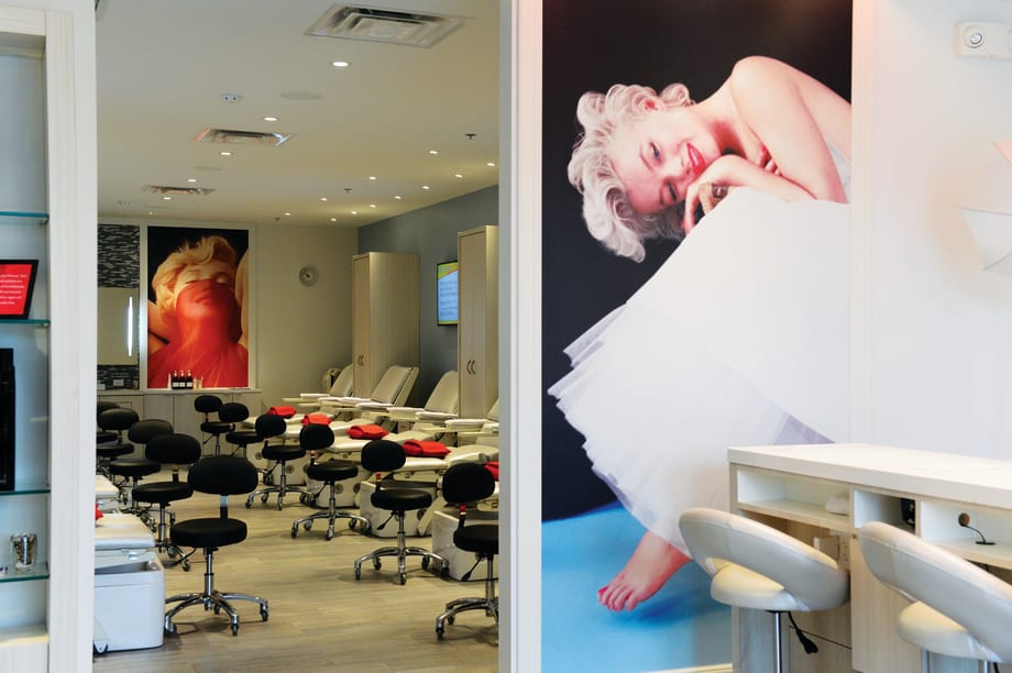 Nail Salons Capture a Bit of Old Hollywood