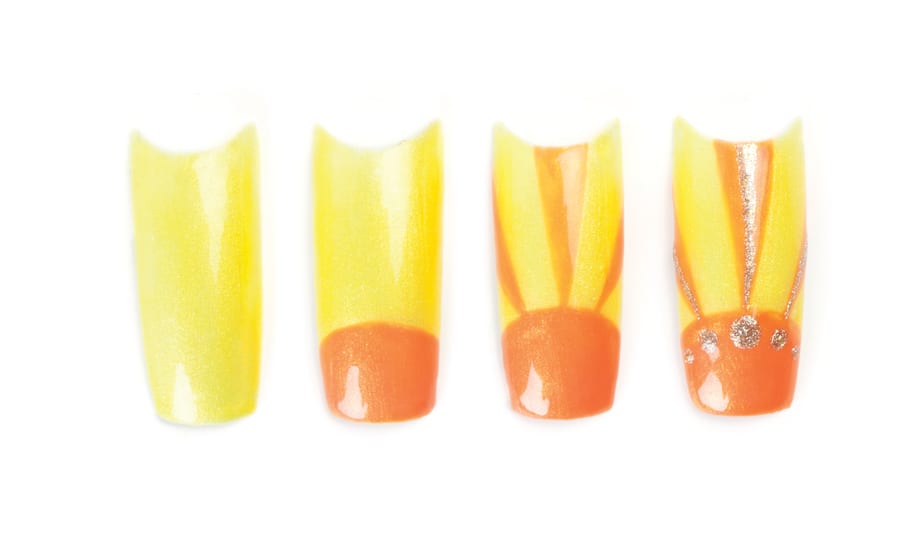 Nail Art Studio: Golden Sun