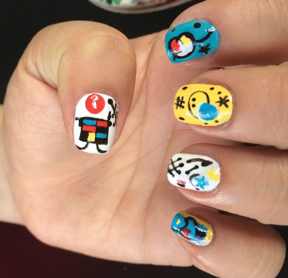 Colombian Nail Artist Shares Her Love of Color