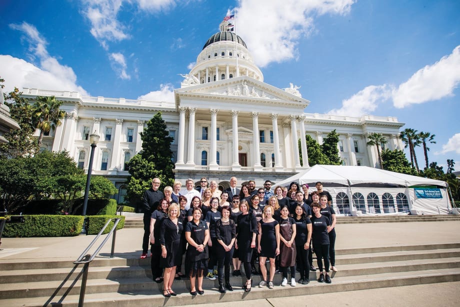 PBFC Educates California Legislators at Tent Event