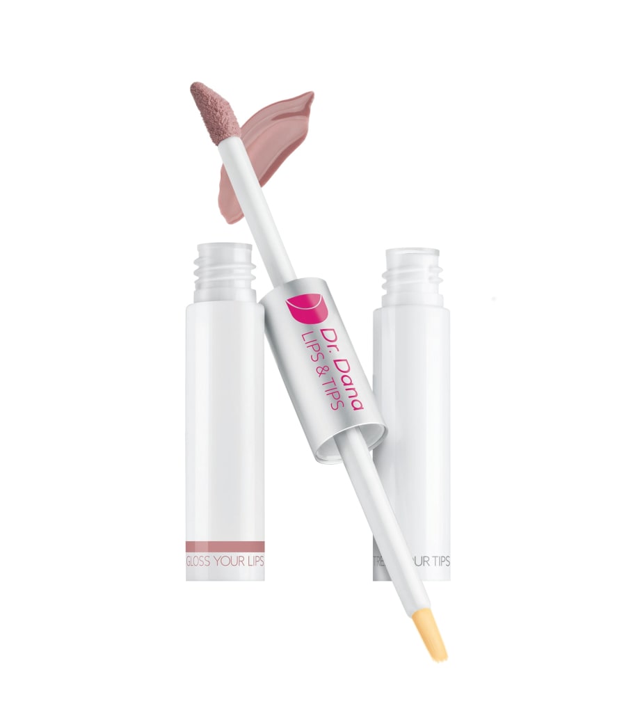 Double-ended Product Combines Lip Gloss and Cuticle Treatment