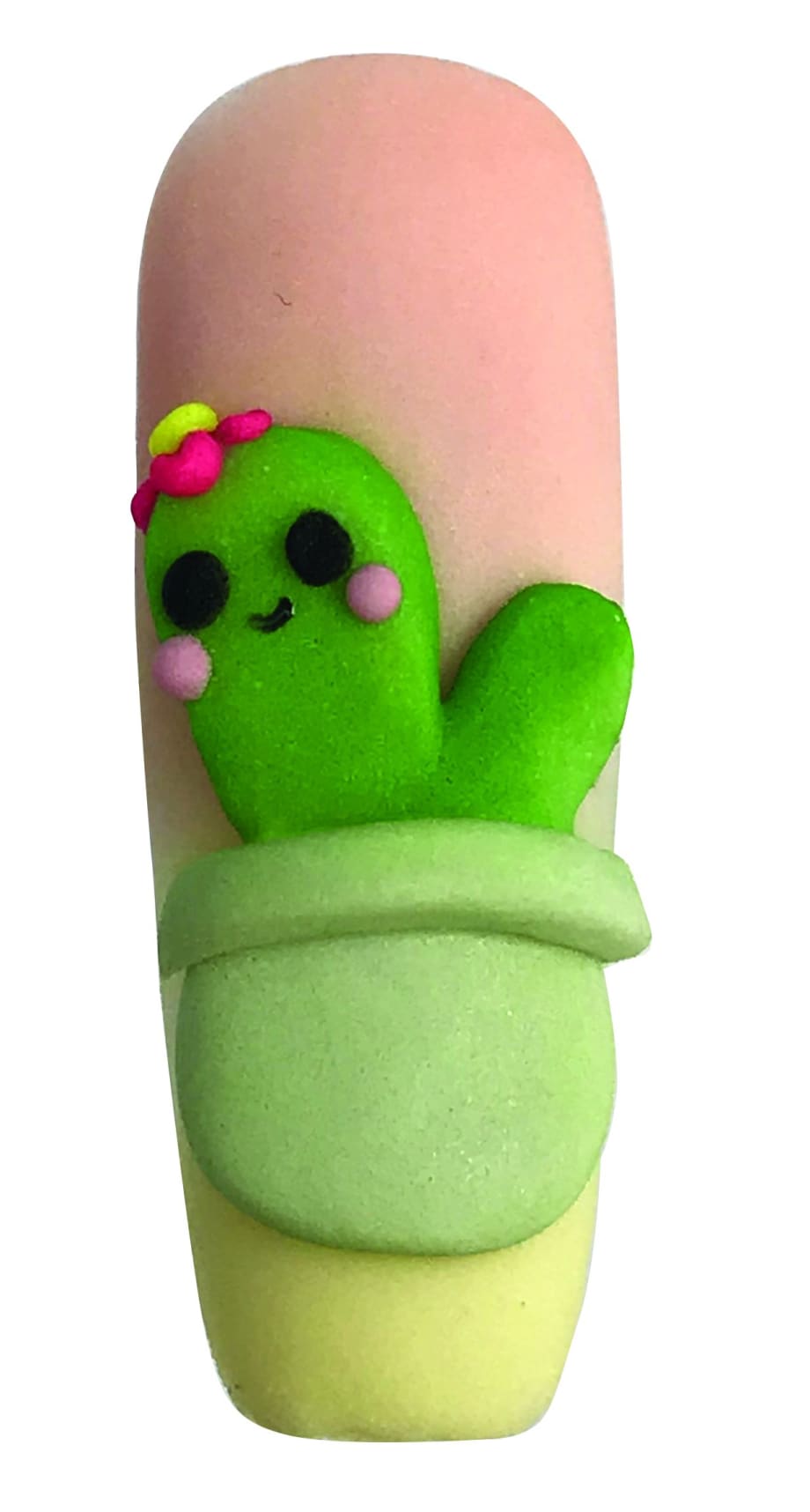 Friendly Cactus Nail Art
