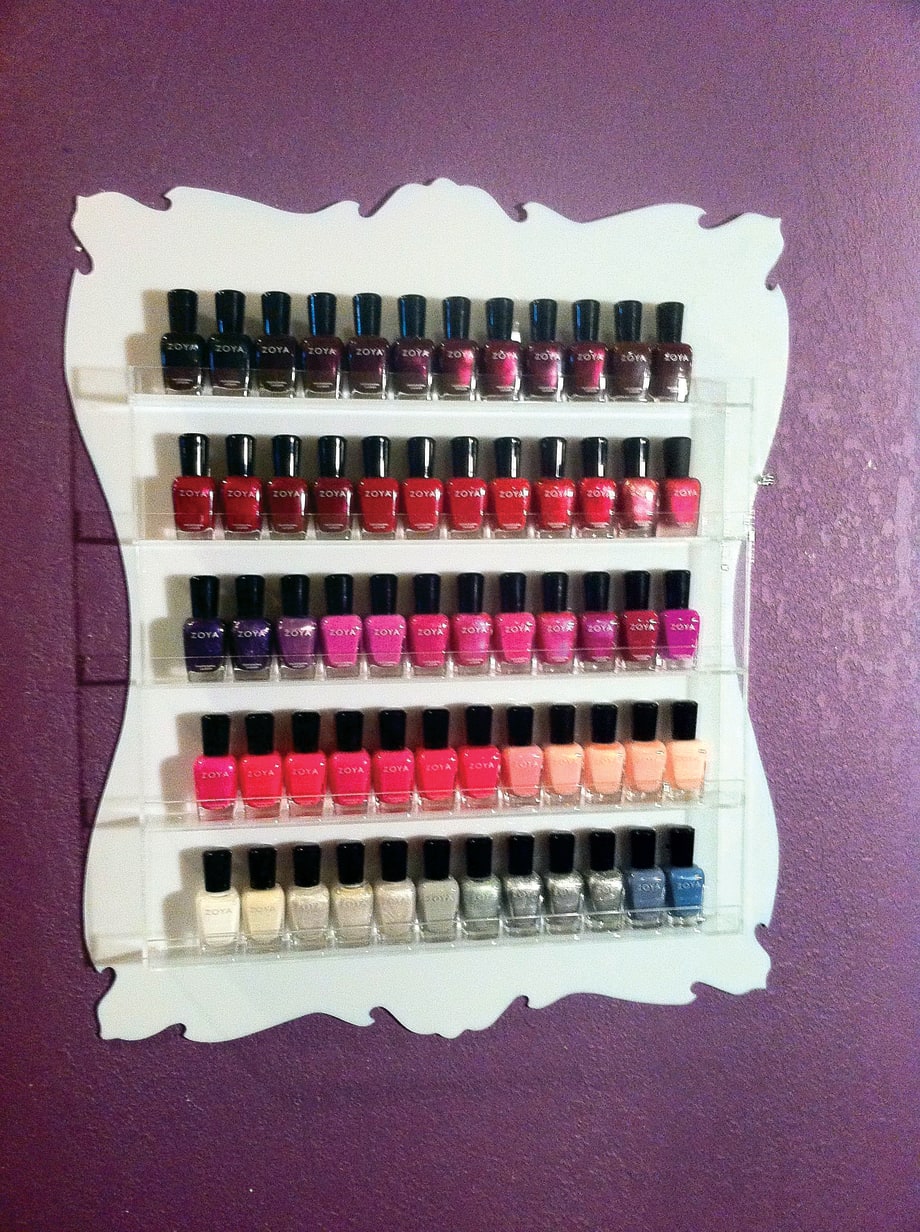 Deco Polish Rack