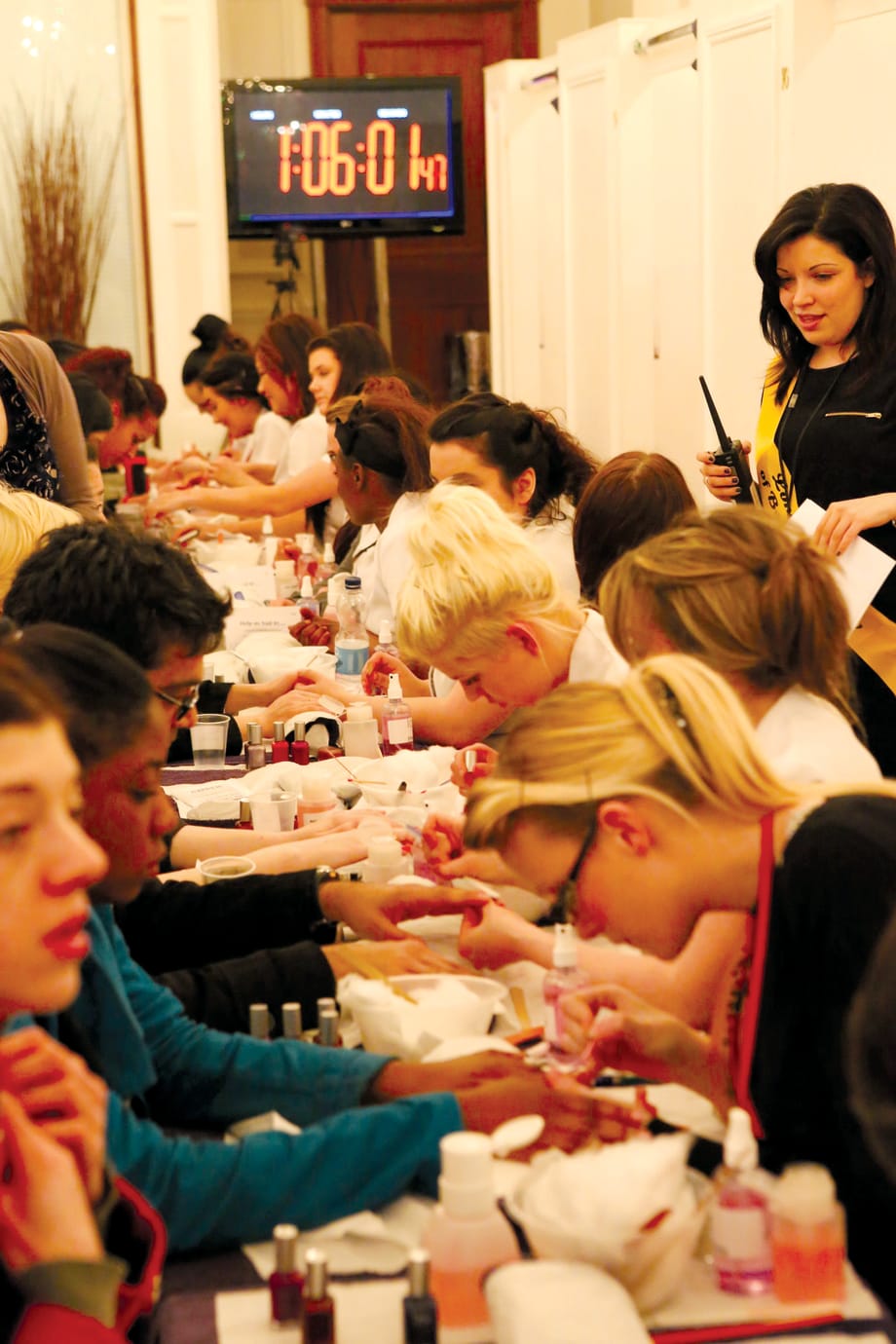Beauty College Beats Its Own Guinness World Record for Manicures