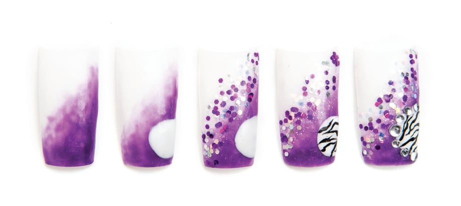 Purple with a Hint of Zebra
