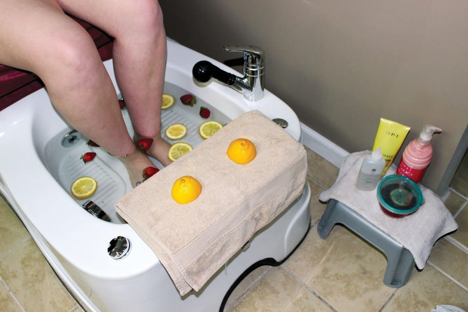 Pink Berry Lemonade Pedicure
