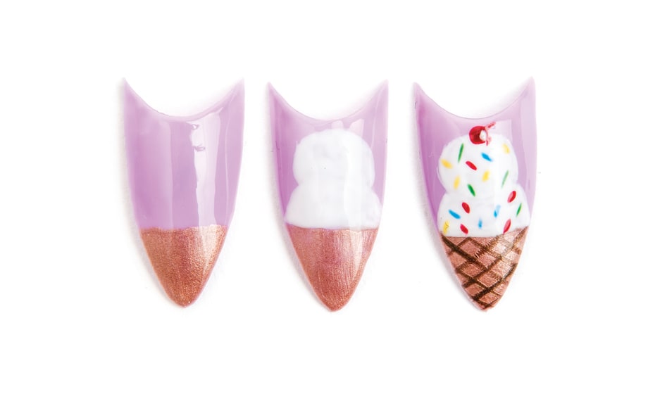 Nail Art Studio: Ice Cream Cones