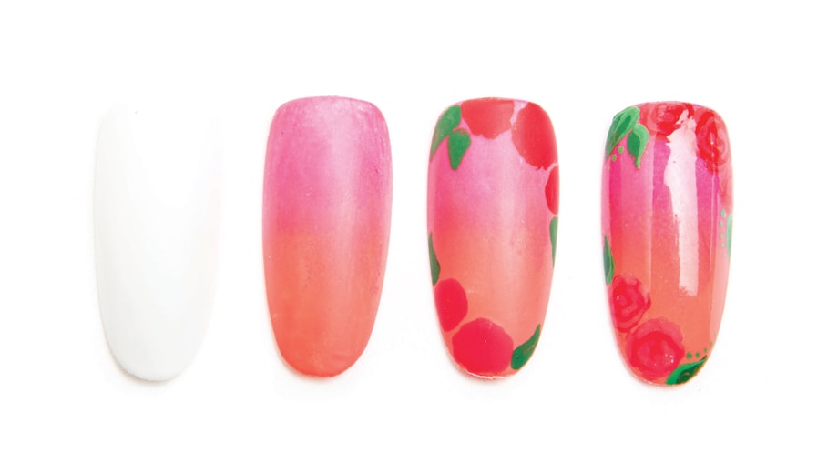 Nail Art Studio: Tropical Ombre