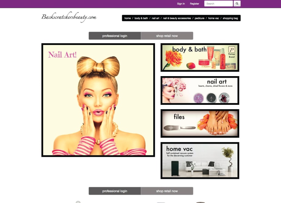 Backscratchers Launches New Shopping Environment