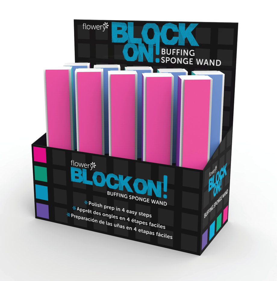 Block On! Buffing Sponge Wand