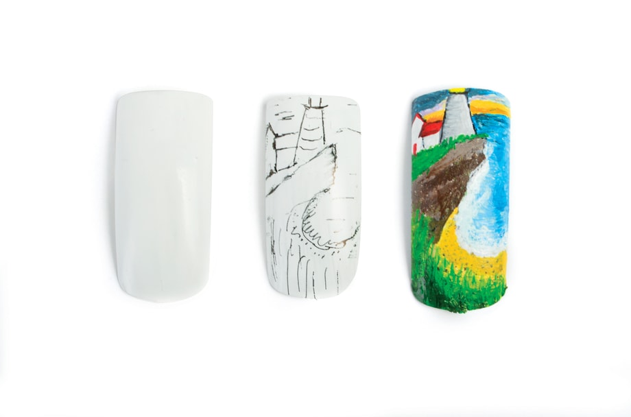Nail Art Studio: Maine Coastline