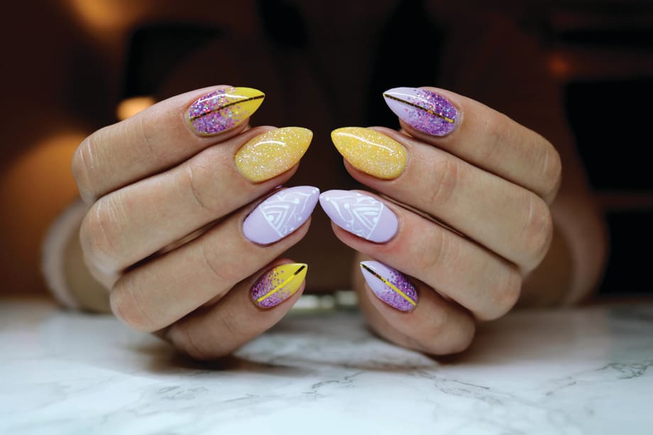 Light Elegance Surf City Nail Art Tutorial