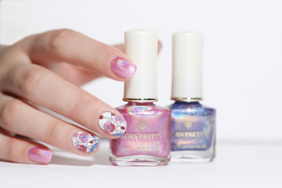 Born Pretty Holographic Laser Stamping Polish Tutorial