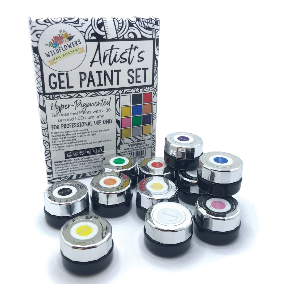 Wildflowers Artist's Gel Paint Set