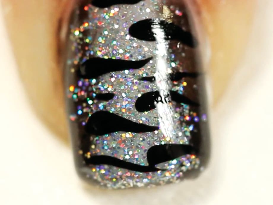Light Elegance Color Gel Disco Tiger Design