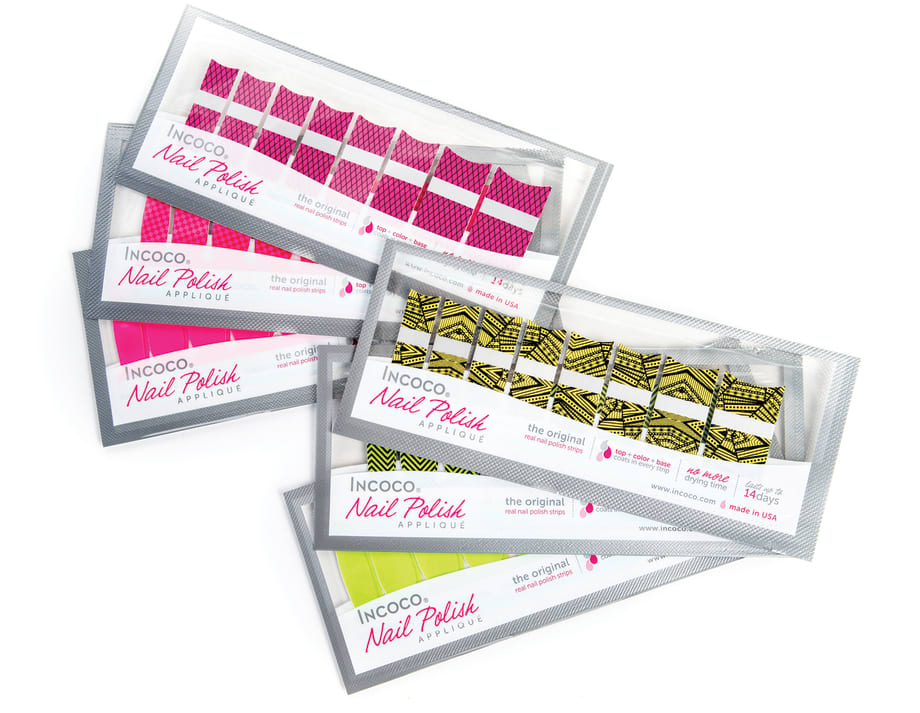 Lemon Fizz, Electric Wave, Blazing Pink Tips, and Summer Sizzle