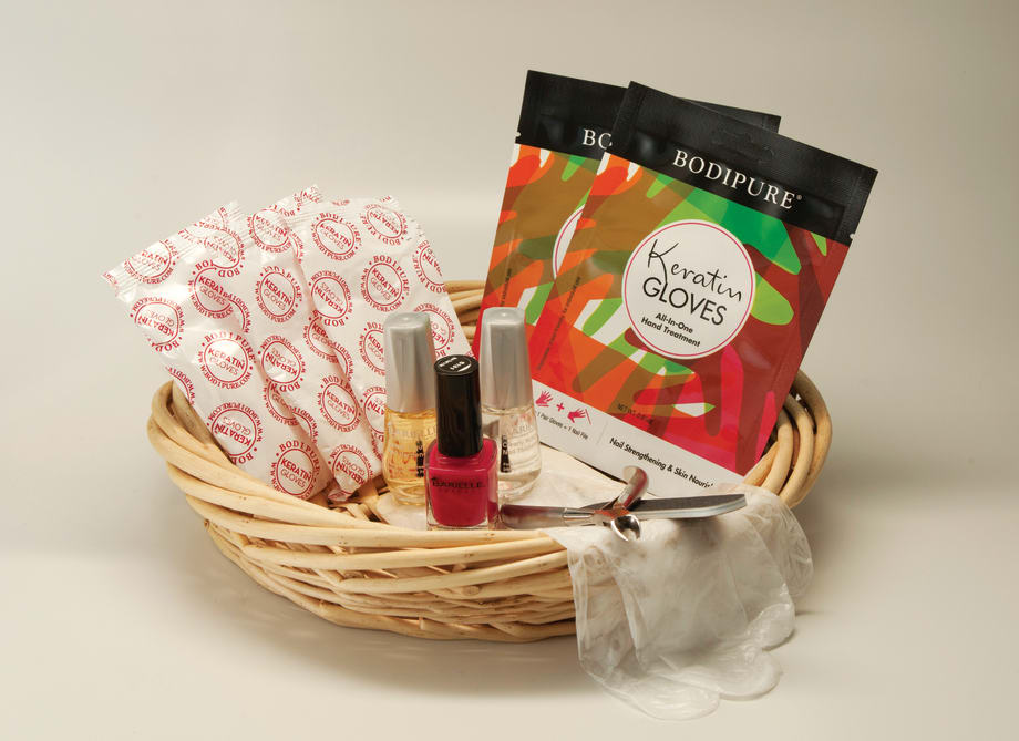 Signature Services: Keratin Gloves Manicure