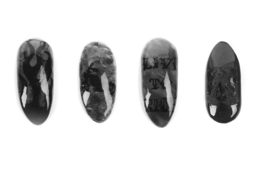 68 Monochromatic Nail Art Designs