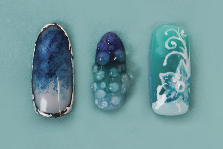 68 Monochromatic Nail Art Designs