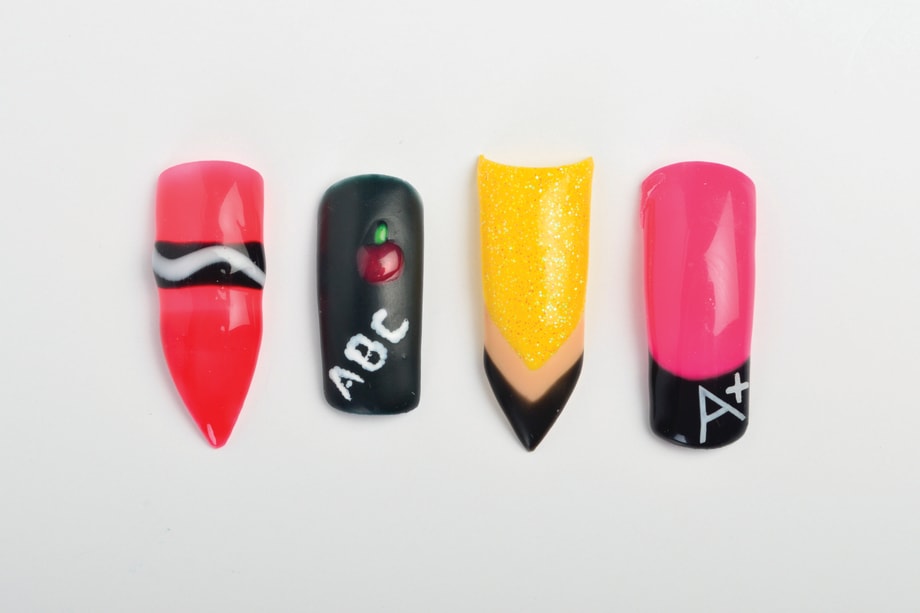 Back to School Nail Art for Teens