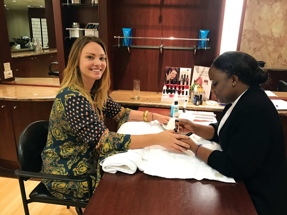 On the Road: The Carnival Spa