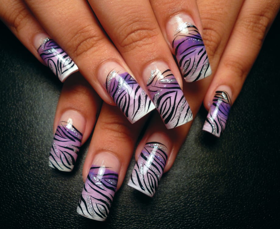 These Zebra Nails Are Wild
