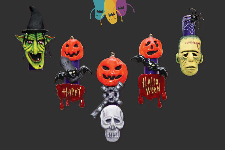 Monster Mash Nail Art