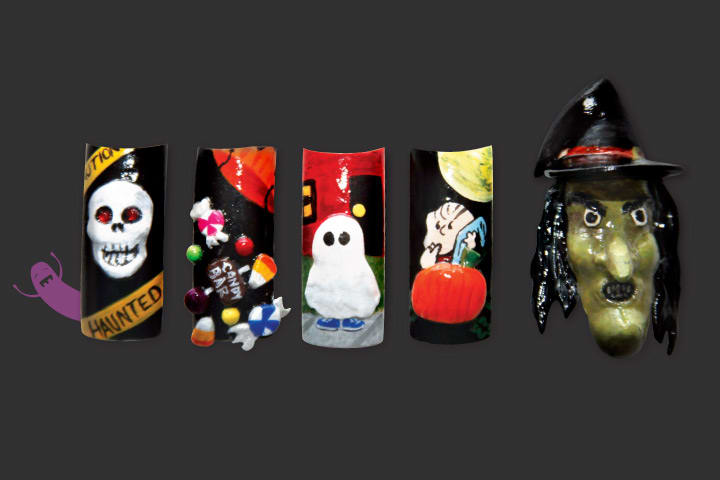 Monster Mash Nail Art