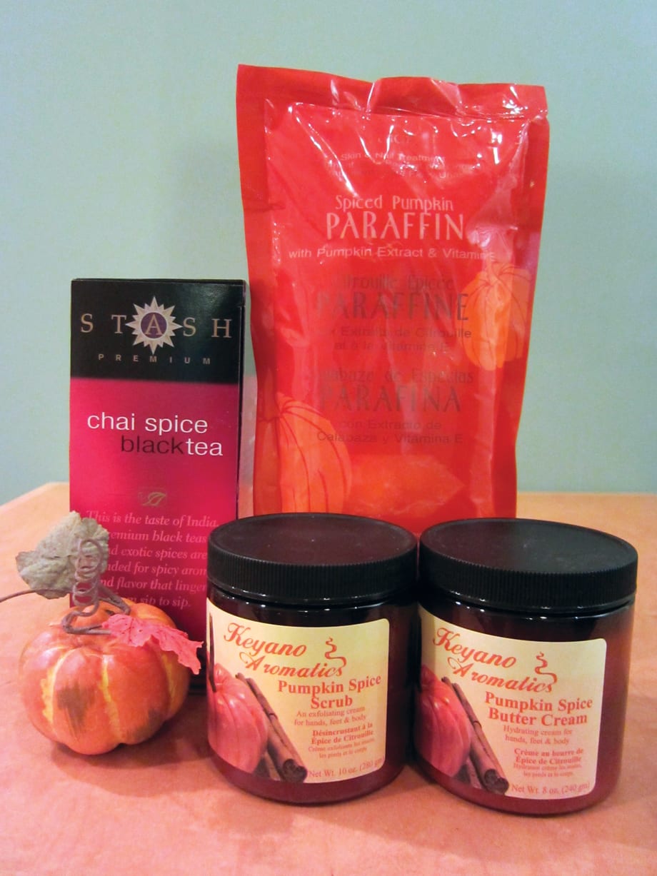 Pumpkin Pedicure
