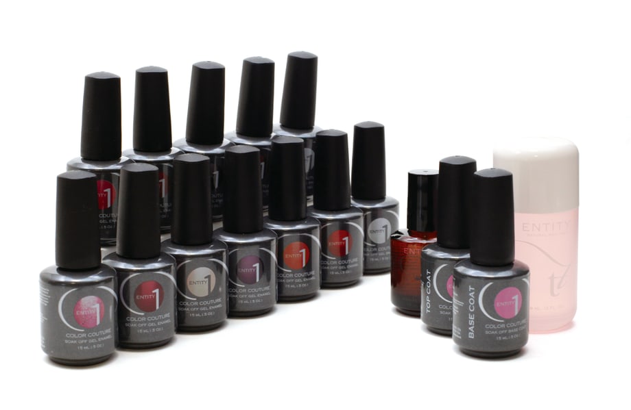 Layering Entity's Soak-Off Color Gels