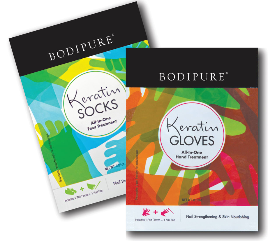 Keratin Gloves & Socks