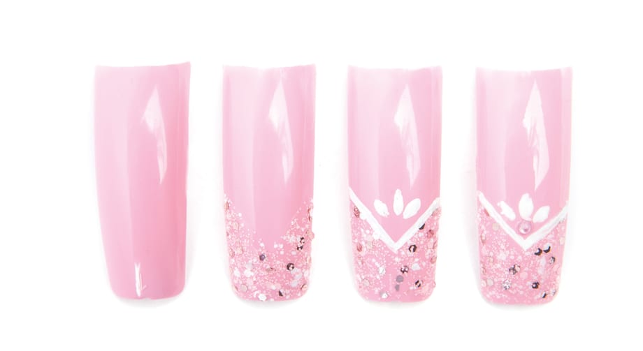 Nail Art Studio: Garden Party French