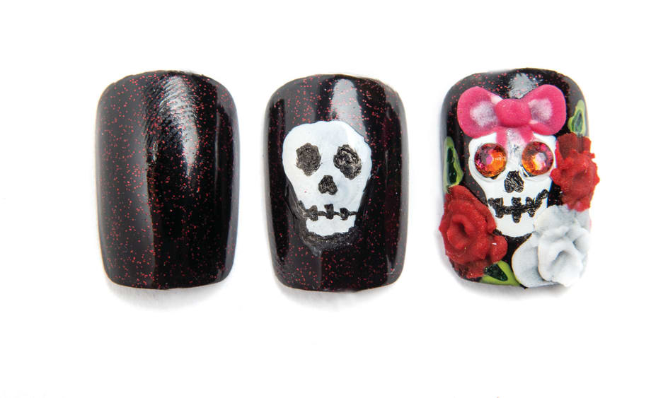 Nail Art Studio: Sugar Skulls
